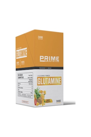 Prime Nutrition L-glutamine 24 Adet X 6 Gram Mango&ananas- Glutamin Tek Kullanımlık Paket