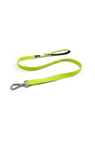 Kedi Köpek Sevk & Gezdirme Kayışı NEON LİME M 130 x 2cm