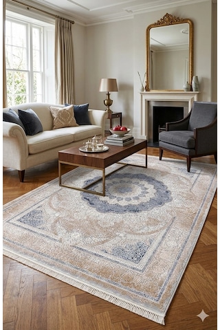 Efsane Halı 160x230 Esmira Koleksiyonu 31892-035 Mavi
