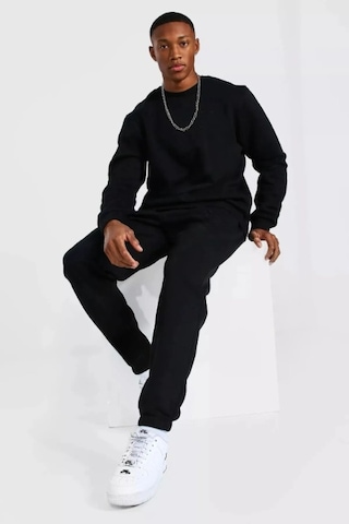 Unisex Siyah Alt Üst Takım Siyah