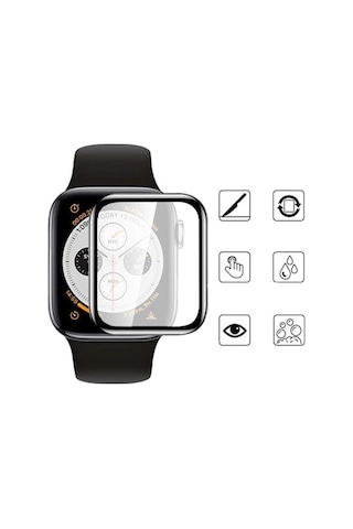 Watch 38mm Uyumlu Ultra Ince Darbe Emici Mat Eko Ppma Pet Saat Ekran Koruyucu
