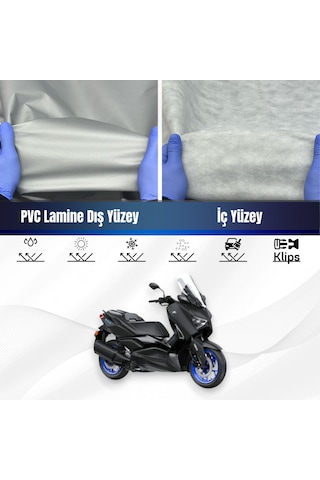 Yamaha X-max 250 Abs Su Geçirmez Motosiklet Brandası Motor Branda