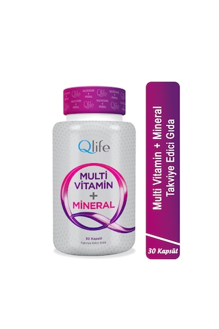 Multivitamin Ve Mineral - 13 Vitamin 7 Mineral 30 Kapsül