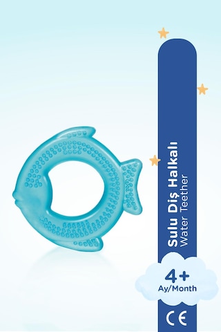 Wee Baby Sulu Dolgulu Diş Halkası Balık Pembe