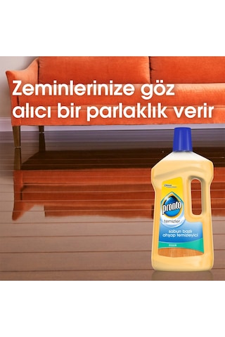 Pronto Sabun Bazlı Klasik Ahşap Yüzey Temizleyici 2 x 750 ML