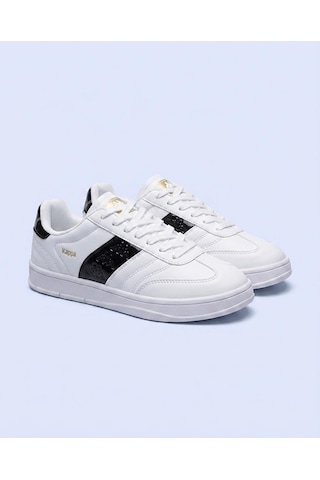 Kappa Veludo Kadın Beyaz-siyah Sneaker