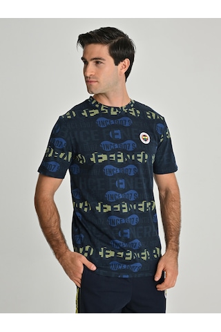 Fenerium Erkek Trıbun Fenerbahçe Pattern Tshır Fb Laci Yeni