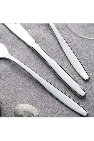 Nehir Sahra Sade Tatlı Kaşık 12 Parça Genel