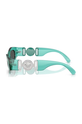 Versace Ve 4480u 552987 51 Kadın Cat Eye Yeşil Kemik Güneş Gözlüğü Yeşil