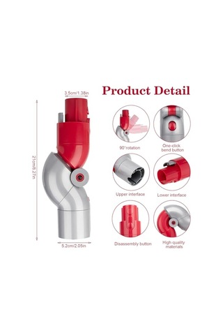 Adaptör V7 V8 V10 V11 V15 İle Uyumlu Zor Erişilen Alanlar Için Açılı Adaptör Diğer