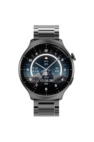 Harvox Watch Hx-4 Pro Akıllı Saat Iphone Ve Android Tüm Akıllı Telefonlara Uyumlu 46 Mm Siyah