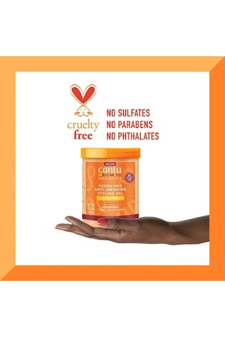 Cantu Shea Yağı Maksimum Tutuş Ballı Dökülme Şekillendirici Saç Jölesi 524 G
