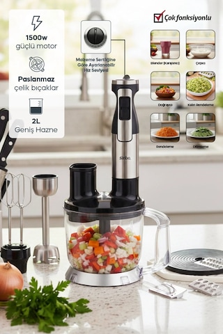 Sinbo SHB-7531 1500 W Mikser Blender Set