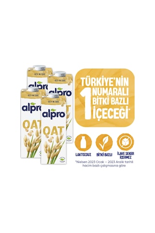 Alpro Yulaf Sütü 4 x 1 L