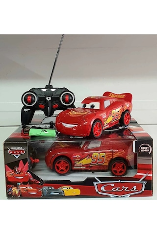 Özya Oyuncak Şimşek Mcqueen Uzaktan Kumandalı Robota Dönüşen Araba Şarjlı Kırmızı