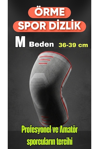 Veltomed Tekli M Beden 3d Örme Sporcu Dizlik Diz Koruyucu