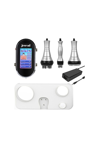 Kavitasyon Cihazı Vücut Sıkılaştırma Germe Inceltme Çatlak Göbek Masaj Makinesi 40hz Beyaz