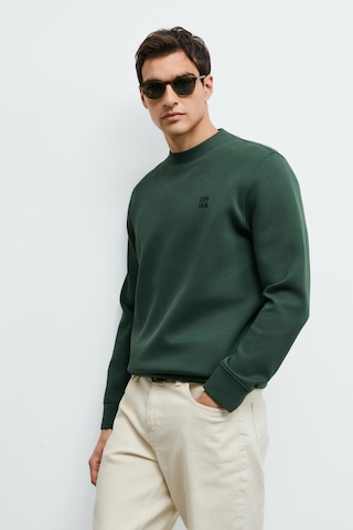 Lufian Grand Erkek Sweatshirt Yeşil Yeşil 112030192100600