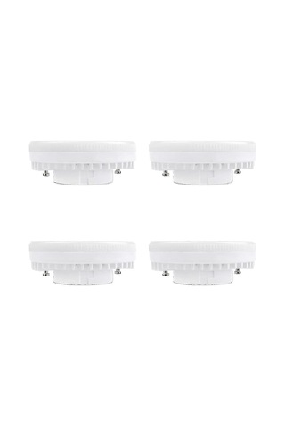 4 Adet Gx53 Nötr Beyaz Led Ampul Seti, 9w, 4000k, 900lm, Kısılamaz, Enerji Sınıfı A - Enerji Verimli Aydınlatma İçin Diğer