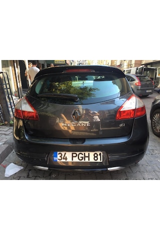 Renault Megane 3 Spoiler Fiber