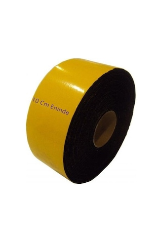 Trself-01 Araç Ses Yalıtım Kauçuk Alev Almaz Bant 10 Cm 15 Metre