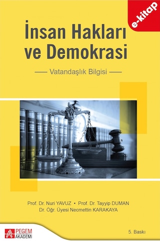 İnsan Hakları Ve Demokrasi - Vatandaşlık Bilgisi E-kitap
