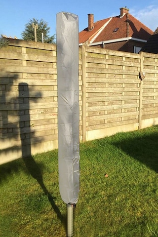 Brolly Gri Plaj Şemsiyesi Kılıfı Su Geçirmez Şemsiye Koruma Kılıfı Şemsiye Taşıma Çantası 150x20cm