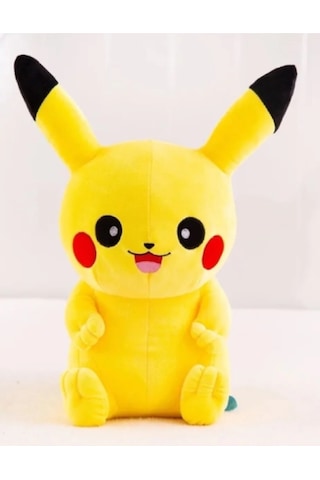 Pikachu Büyük Boy 40 Cm Peluş Oyuncak Sarı