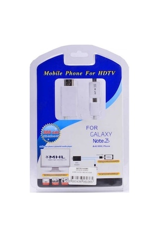 Samsung Uyumlu Galaxy Note 3 Mhl Hdmi Kablo