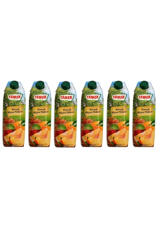 Tamek Karışık Meyve Nektarı 1 Lt X 6 Adet