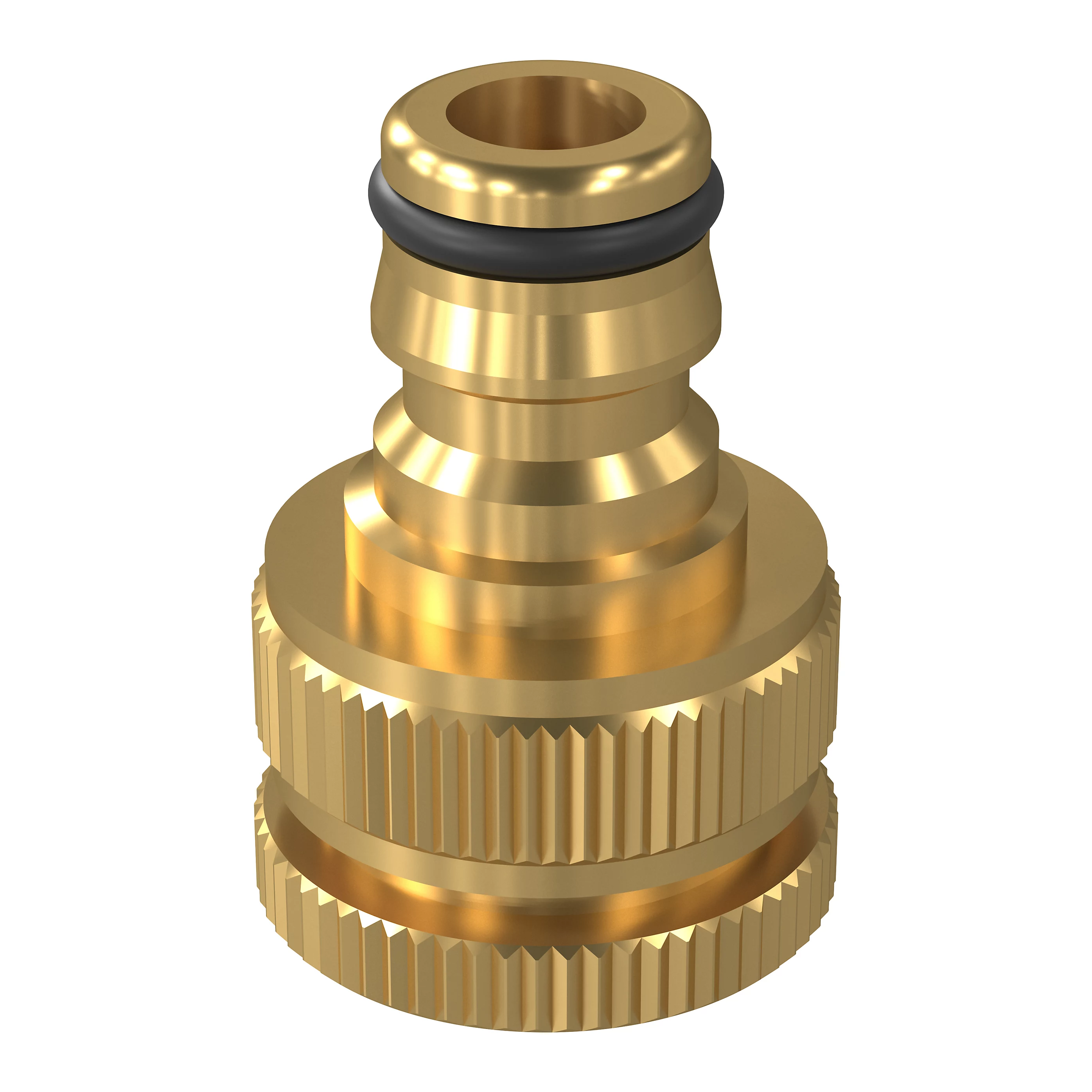 Pirinç Musluk Bağlantı Aparatı 1/2" 3/4" Uyumlu Hortum Adaptörü 1 Adet 3 CM