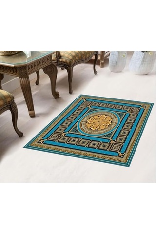 Kaplama Zemin Kaplama Folyosu Dekoratif Folyo 65x65 Cm 15.model Çok Renkli