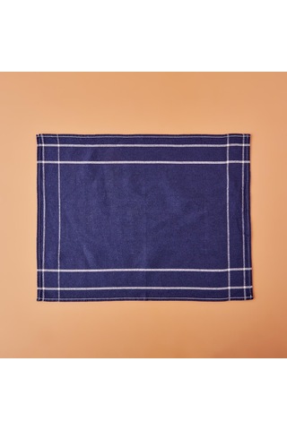 Bella Maison %100 Pamuk Liberty Kurulama Bezi Seti Lacivert 3'lü 45 x 65 CM