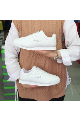 Jump 1770-28165 Anatomik Tabanlı Unisex Sneakers Ayakkabı Beyaz Çok Renkli
