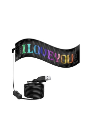 Akıllı Led Ekran Paneli Uygulama Kontrollü Yazı Ve Animasyon Gösterimi 399832