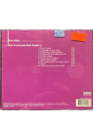 Plak Değildir Cd Dir Cd Esin Afşar Caz Yorumuyla Aşık Veysel Cd
