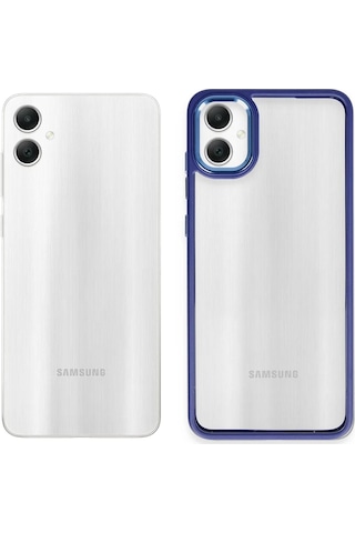 Cosmotex Newface Samsung Galaxy Uyumlu  A05 Kılıf Power Silikon - Siyah Sıyah