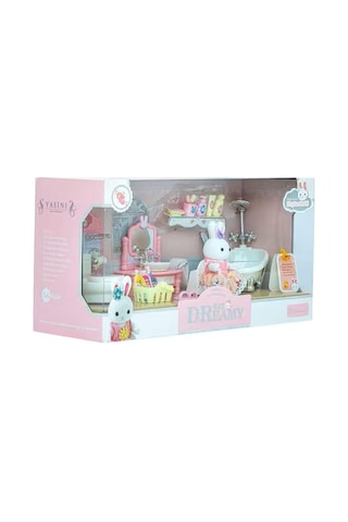 By Dreamy Mini Tavşan Büyük Banyo Oyun Seti-mga Çok Renkli