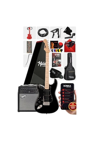 Midex Rph-31bk-50amp Solak Elektro Gitar 50w Amfili Full Set