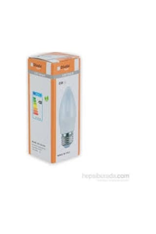 Osaka 6 Watt Led Beyaz Günışığı E27 Duylu Mum Avize Buji Ampul 10 Lu Paket-Beyaz Işık 6500K