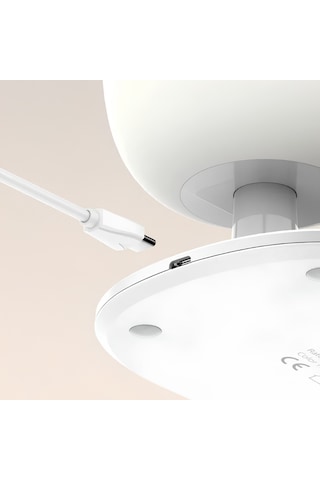 2 Si 1 Arada Led Rgb Masa Lambası Hızlı Kablosuz Şarj İstasyonu T
