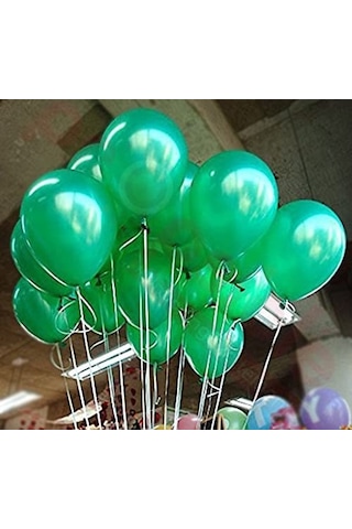 Vıp 100 Pcs Shıny Metallıc Green Balloon Vıp Kalite Parlak Metalik Yeşil Balon Helyum Gazı Uyumludur