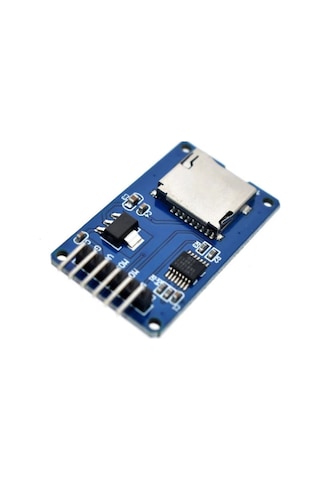 Micro Sd Kart Modülü Hafıza Kartı Tf Kart Microsd Bellek Memory Spı Okuyucu Mikro Sd 3.3v 5v