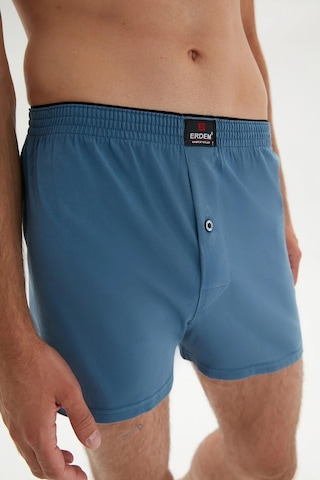 Erdem Erkek Penye Düz Renk Boxer 1400 - 6 Adet 001