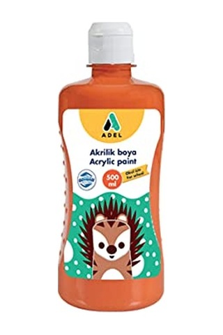 Okul Akriliği, 500 Ml, Turuncu Genel