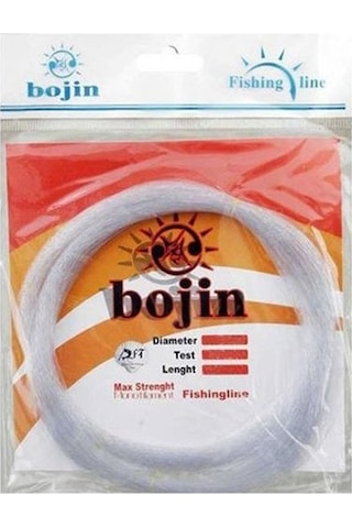 Dft Bojin 100m 1,20mm Monofilament Şeffaf Poşet Misina