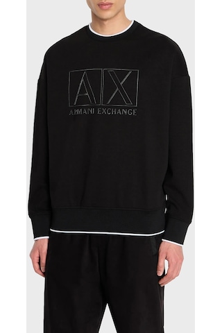 Armani Exchange Erkek Sweat 6rzmhj Zjdjz 1200 Siyah