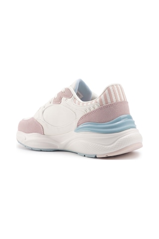 U.s. Polo Assn. Blossom 4fx Bej Kadın Sneaker 000000000101501610 Bej - Mavi - Pudra