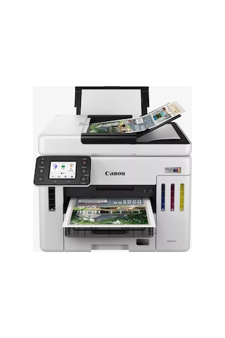 Canon Maxıfy Gx7140 Renkli Mürekkep Mega Tanklı Yazıcı Tarayıcı Wifi Lan Duplex Mürekkep