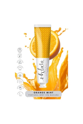 Ohlala Orange Mint Portakal-nane Diş Macunu 75ml